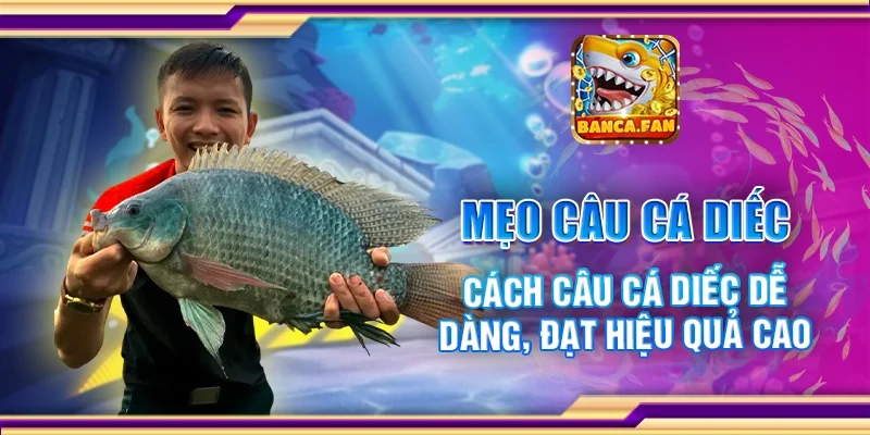Mẹo Câu Cá Diếc – Cách Câu Cá Diếc Dễ Dàng, Đạt Hiệu Quả Cao