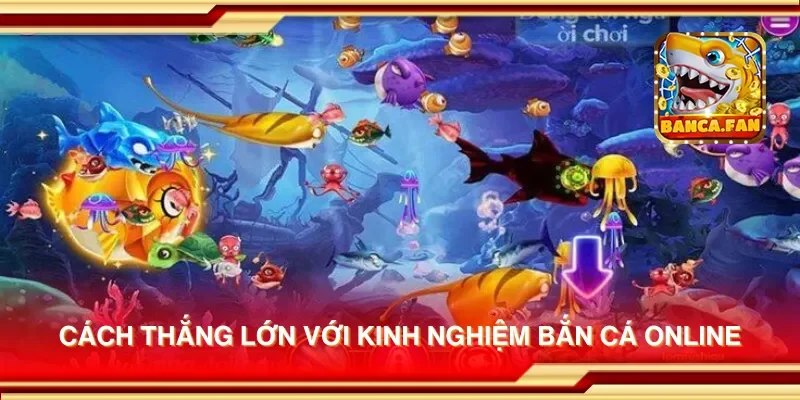 Cách thắng lớn với kinh nghiệm bắn cá online